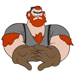 Gravity Falls — стикер для MAX
