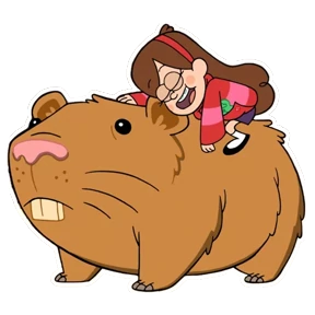 Gravity Falls — стикер для MAX