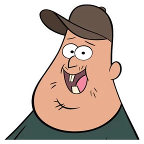 Gravity Falls — стикер для MAX