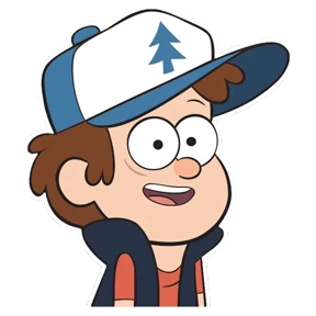 Gravity Falls — стикер для MAX