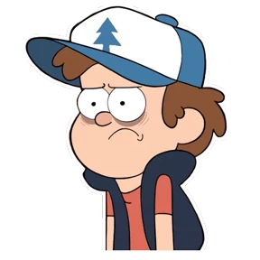 Gravity Falls — стикер для MAX