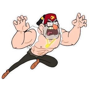 Gravity Falls — стикер для MAX