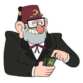 Gravity Falls — стикер для MAX
