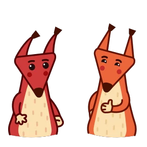Рыжая белка @Emoji_Club — стикер для MAX