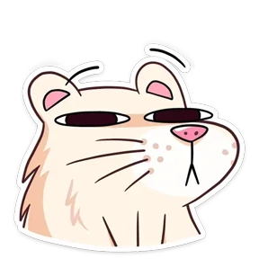 Нутри без надписей — стикер для MAX
