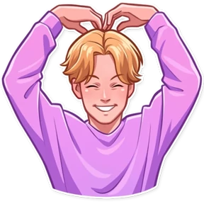 K-Pop — стикер для MAX