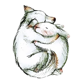 Обнимашки — стикер для MAX