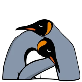 Обнимашки — стикер для MAX