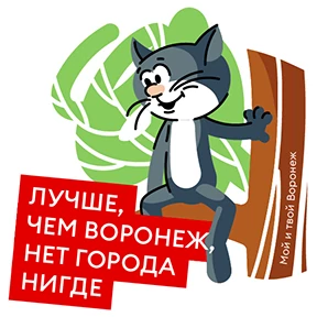 Мой и твой Воронеж — стикер для MAX