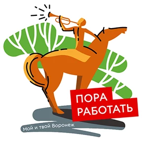 Мой и твой Воронеж — стикер для MAX
