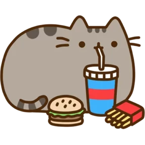 Пушин \u003C3 — стикер для MAX