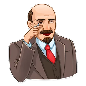 Ильич — стикер для MAX