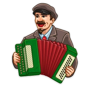 Ильич — стикер для MAX