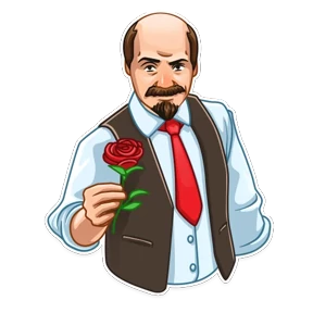 Ильич — стикер для MAX
