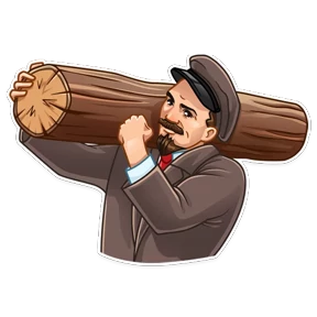 Ильич — стикер для MAX