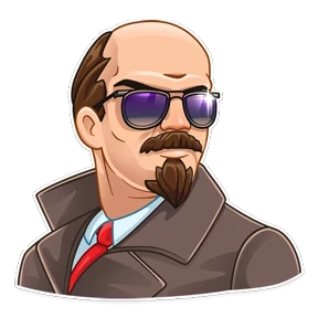 Ильич — стикер для MAX