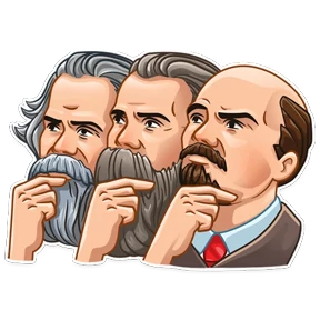 Ильич — стикер для MAX