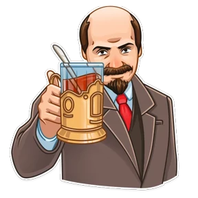 Ильич — стикер для MAX