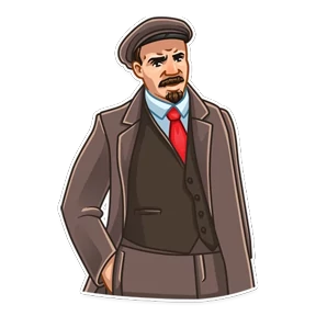 Ильич — стикер для MAX