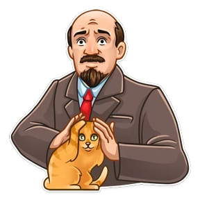 Ильич — стикер для MAX