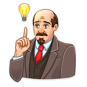 Ильич — стикер для MAX