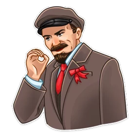 Ильич — стикер для MAX