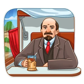 Ильич — стикер для MAX