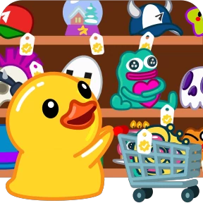 Telegram Duck — стикер для MAX