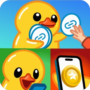 Telegram Duck — стикер для MAX