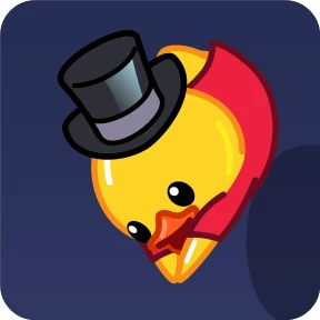Telegram Duck — стикер для MAX