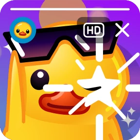 Telegram Duck — стикер для MAX