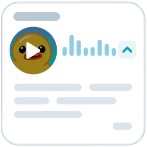 Telegram Duck — стикер для MAX