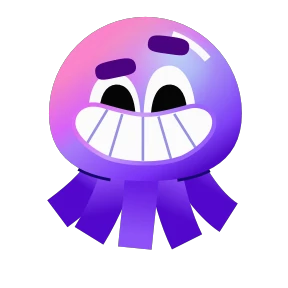 Осьминог — стикер для MAX