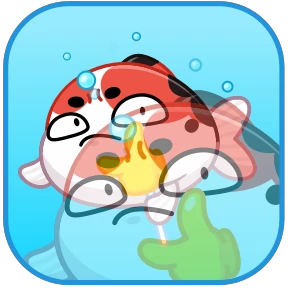 Кои — стикер для MAX