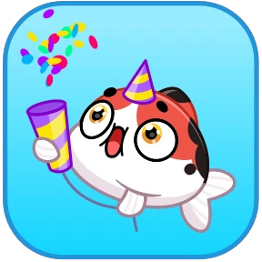 Кои — стикер для MAX