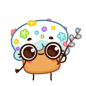 Кулич @tgstickers — стикер для MAX