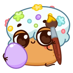 Кулич @tgstickers — стикер для MAX