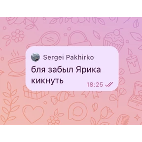 Seregga — стикер для MAX