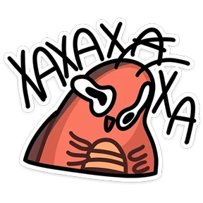 Таракан — стикер для MAX