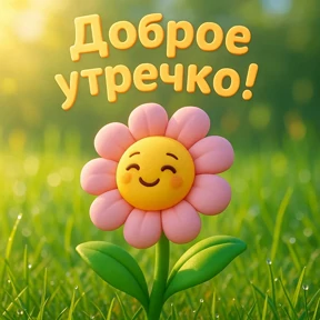 Утро,вечер,ночь от Ириски — стикер для MAX
