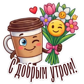 Стикер из сообщения канала