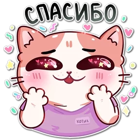 Мяу — стикер для MAX