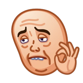 Meme Emoji @tgstickers — стикер для MAX