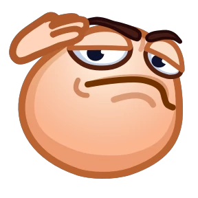 Meme Emoji @tgstickers — стикер для MAX