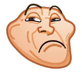 Meme Emoji @tgstickers — стикер для MAX