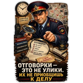 Начальник — стикер для MAX