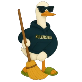 Смелый Маскот — стикер для MAX