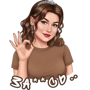 @alena_antonovna — стикер для MAX