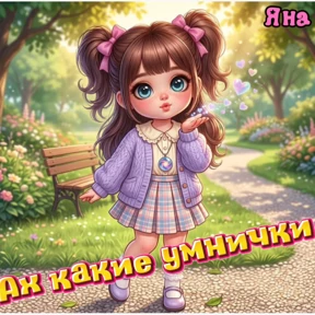 Яна — стикер для MAX