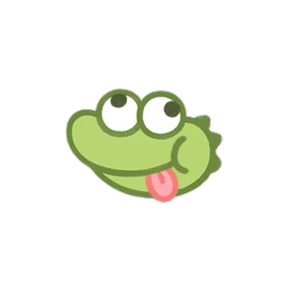 кроко one_dinosaur — стикер для MAX